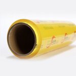 Pvc Cling Film Manufacturer - 9mic for Food Package Transfer Jumbo Rolls 1500m