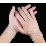 PVC Vinyl Glove Manufacturer - Disposal 100 Pcs/Box 10 Boxes/Carton