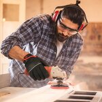 Mechanic Gloves - Manufacturer - Men's Full-Finger 3MM Pad Anti-Slip Touch Screen