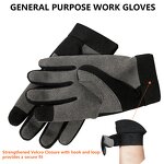 Safety Gloves - Manufacturer - MOREOK MK119 Polyester Driving Mechanics Customizable