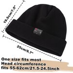 Beanie Hat - Manufacturer - MOREOK 3M Thinsulate Acrylic Silk-like Lining Slouchy