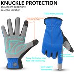 Work Gloves - Manufacturer - MOREOK Anti-Slip Anti-Vibration Touch Screen Factory Wholesale