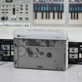 Cassette Player Manufacturer - Transparent Mini Retro USB MP3 Compatible