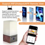 LED Lamp Camera Manufacturer - Desk Lamp RGB Wireless Wifi Clock Night Light