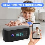 WIFI Home Camera Manufacturer - HD 1080P Alarm Clock Night Vision Motion Detection