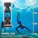 Action Sports Camera Manufacturer - 4K HD Pocket Rotatable LCD Waterproof