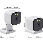 Smart Home CCTV Camera Manufacturer - OEM 2MP Tuya Wireless WiFi Indoor Night Vision