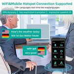 Voice Translator Manufacturer - Z6 Portable 139 Languages Real-time & 4.1 inch