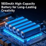 Wireless Screen Monitor Manufacturer - Magnetic Back for Phone Selfie Vlog