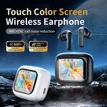 TWS Earphones Manufacturer - LX10 ANC Touch Screen In-Ear Noise Cancelling Wireless