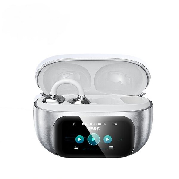 Bluetooth Headset Manufacturer - G08 2025 Smart AI 5.4 with Full-color Touch ANC