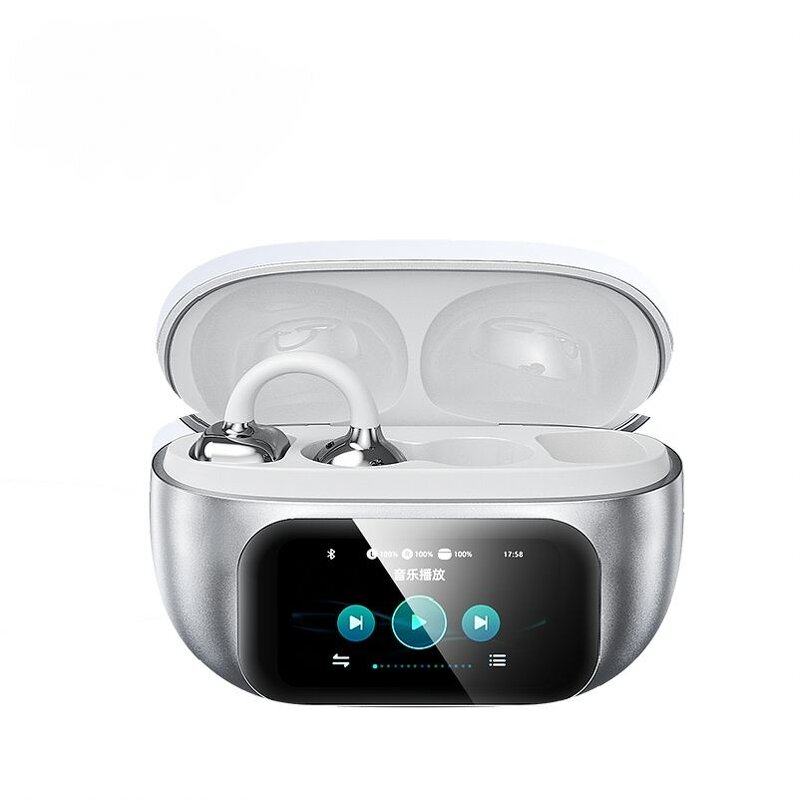 Bluetooth Headset Manufacturer - G08 2025 Smart AI 5.4 with Full-color Touch ANC