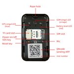 GPS Tracker Manufacturer - G05 Mini Real Time for Child Pet Dog Voice Recording