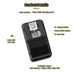 GPS Tracker Manufacturer - G11 Micro GSM Remote Listening Strong Magnetic Vehicle