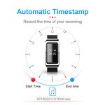 Sports Wrist Recorder Manufacturer - Smart Watch Bracelet 1080P Voice Activated