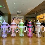 Plastic Student Tumbler Manufacturer - 1300ML with Tea Infuser for Boiling Water