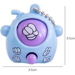 Rock Paper Scissors Keychain Manufacturer - Educational Plastic Twisted Eggs Game