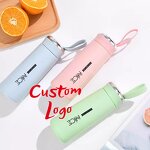 Double-Layer Glass Cup Manufacturer - with Portable Handle for Tea and Water