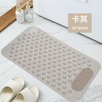 PVC Bathroom Mat Manufacturer - Anti-Slip Square Wave Pattern for Shower