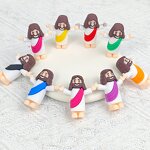 Mini Jesus Figures Manufacturer - Bulk Easter Jesus Loves You Toys