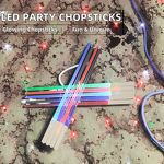 LED Chopsticks Manufacturer - Reusable Glowing Environment-Friendly Christmas Party
