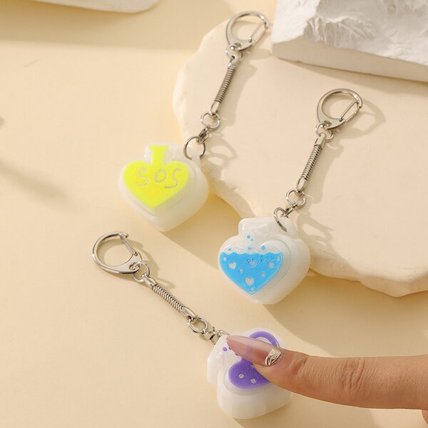 Heart Fidget Clicker Manufacturer - Factory Wholesale 3D Printed Keychain