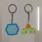 PVC Keychain Manufacturer - Portable for Eid Mubarak Custom Eco-Friendly Muslim Gift