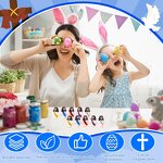 Easter Ornaments Manufacturer - Mini Eco-friendly PVC Jesus Loves You Resin Crafts