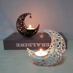 Moon Candle Holder Manufacturer - Islamic Handmade Iron Hollow for Ramadan EID