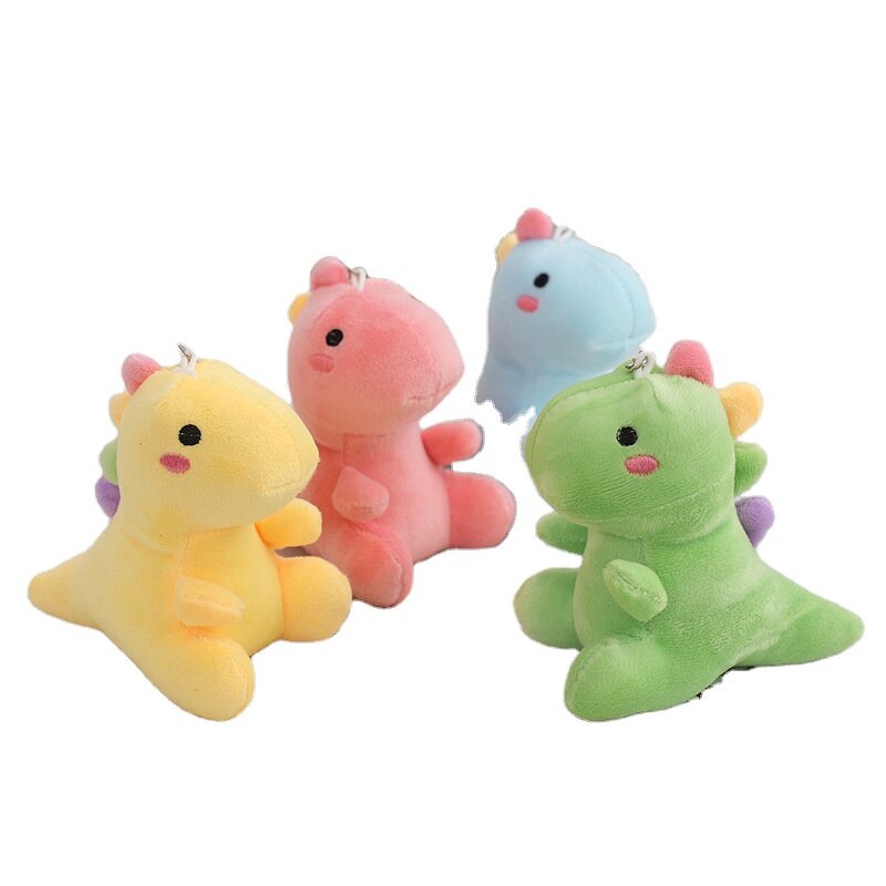 Dinosaur Plush Keychain Manufacturer - 12cm Super Soft PP Cotton Unisex Gift