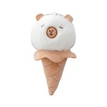 Ice Cream Plush Toy Manufacturer - Funny Keychain Pendant for Backpack Car Gift
