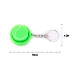 Sports Ball Fidget Clicker - Custom 3D Printed Basketball Football Baseball Keychain