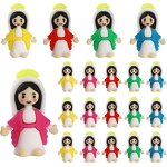 Mini Jesus Figure Manufacturer - Factory Supply PVC Soft 3D Words God Bless
