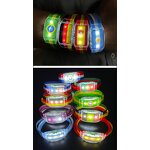 Light-up Wristband Manufacturer - Football Tournament Custom National Flag Glow