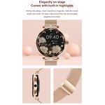 Smart Watch - Manufacturer - AMOLED 180mAh IP68 SOS Answer Call Women Health Calculator