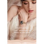 Smart Watch - Manufacturer - AMOLED 180mAh IP68 SOS Answer Call Women Health Calculator