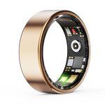 Smart Ring - Manufacturer - Intelligent Android Heart Rate Blood Oxygen Sleep Steel