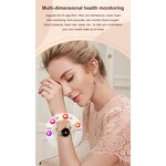 Smart Ring - Manufacturer - AMOLED Women Fitness Heart Rate Blood Oxygen Sleep Monitor