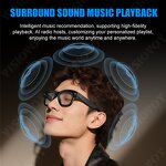 Camera Smart Glasses - Manufacturer - Wireless Audio Call Music Sunglasses Wearable