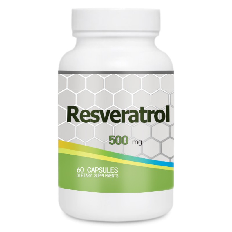 Resveratrol Capsules Manufacturer - 98%/50% Powder 500mg/1000mg Custom Dosage
