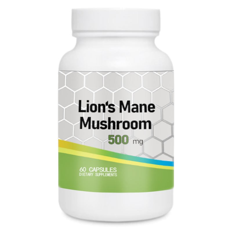 BCI Lion's Mane Extract Capsules OEM - Hericium Erinaceus Custom Private Label