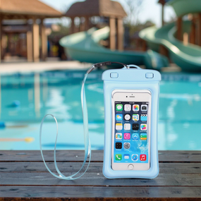 Waterproof Phone Pouch - Manufacturer - 6 Inch Beach Swimming Underwater Mobile Dry Bag