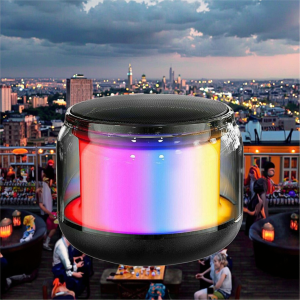 RGB Speaker - Manufacturer - S100 Colorful LED Mini Wireless Outdoor TF Subwoofer Party