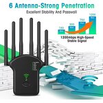 WiFi Repeater - Manufacturer - U13 Dual-Band 1200Mbps QoS AP USB VPN 4G 5G Firewall