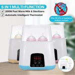 Milk Sterilizer - Manufacturer - 2-in-1 Electric Baby Bottle Warmer LED Disinfection Smart Home