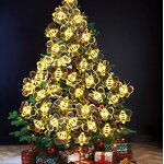LED Light Tree - Manufacturer - Little Bee 6.6ft 20 Bees Outdoor Christmas Garland