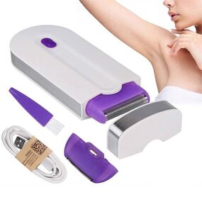 Electric Shaver - Manufacturer - Painless Lady Bikini Trimmer Underarm Face Body Hair Remover