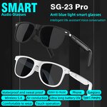 Smart Audio Glasses - Manufacturer - SG23 Pro UV Anti-Blue Noise Reduction Music Call