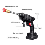 Car Washer - Manufacturer - Smart Home Mini High-Pressure Battery Electric Car Wash Gun