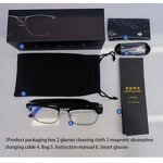 Smart BT Glasses - Manufacturer - E13 Anti-UV AI Voice Assistant Music Phone Call Outdoor
